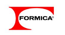 Red Formica logo on a white background
