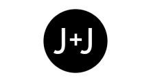 J+J Flooring logo with gray circle and white initials beside gray “FLOORING” text