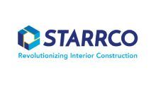 STARRCO logo in blue and teal with the tagline “Revolutionizing Interior Construction”