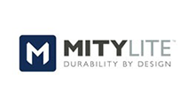 MITYLITE logo with navy “M” icon and gray wordmark, tagline “Durability by Design”