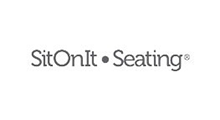 SitOnIt Seating logo in gray text on a white background