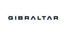 Black Gibraltar wordmark centered on a white background