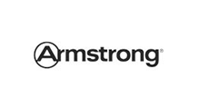 Armstrong logo in black on a white background