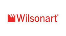 Wilsonart logo in red on a white background