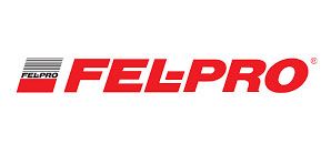 Fel-Pro logo in red text and gray and red graphic on white background.
