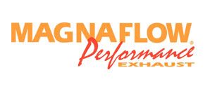 Magnnaflow Performance Exhaust logo in orange and red.