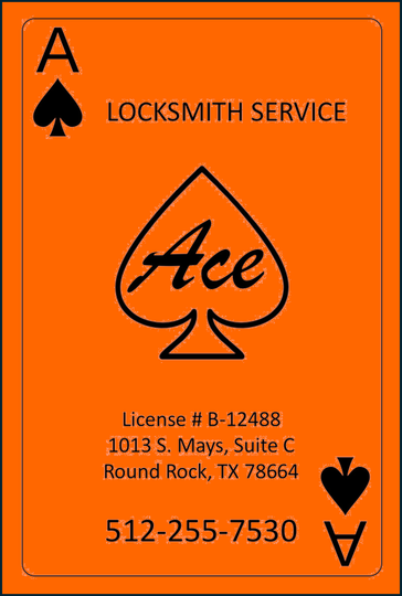 ACE Locksmith Services License # B-12488