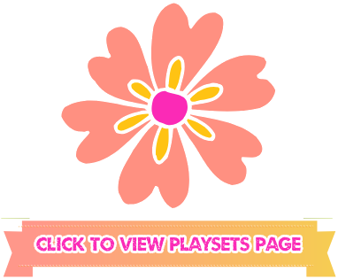 a pink flower with yellow petals
