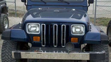 blue jeep
