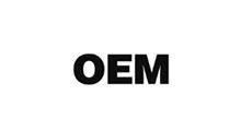 Black “OEM” text on a white background