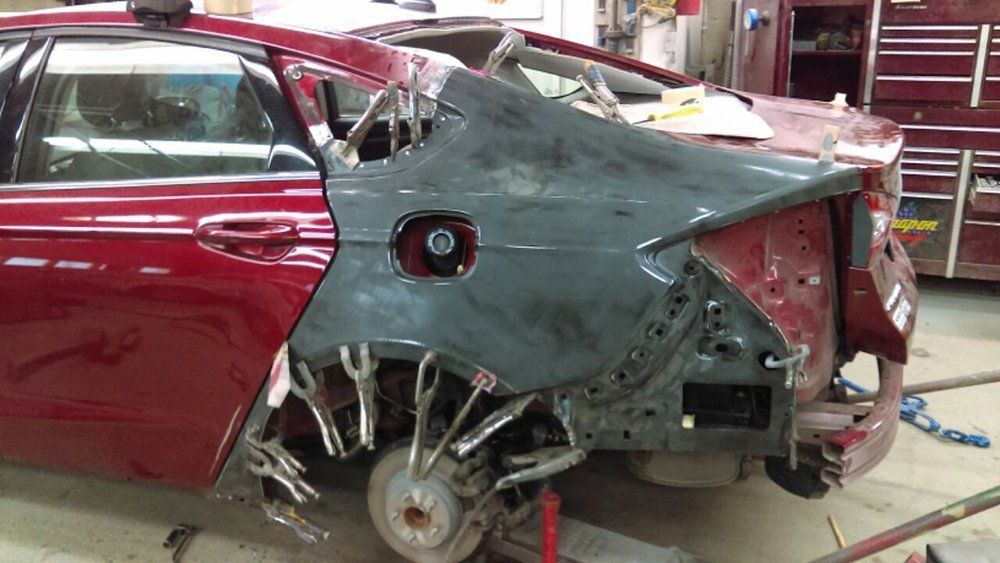 Collision repair service