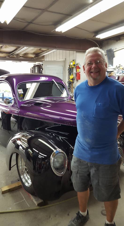 Auto body paint shop