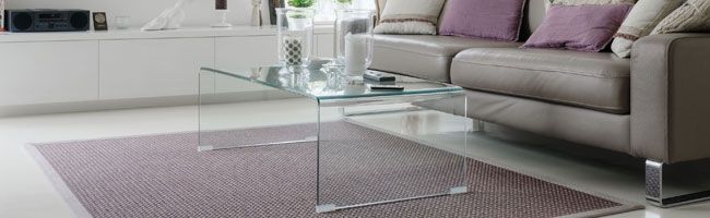 Custom glass table