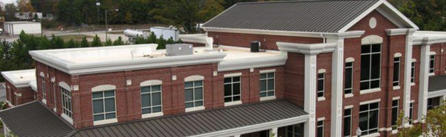 Commercial metal roofing