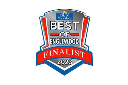 The sun news media best of Englewood finalist logo for 2023