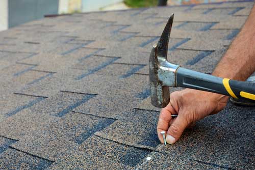 Installing a shingle roof