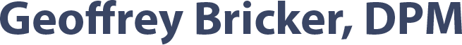 Bricker Geoffrey DPM - logo