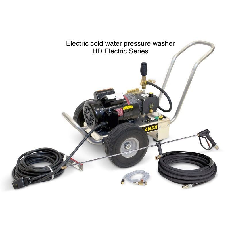 An electric cold water pressure washer hd electric series