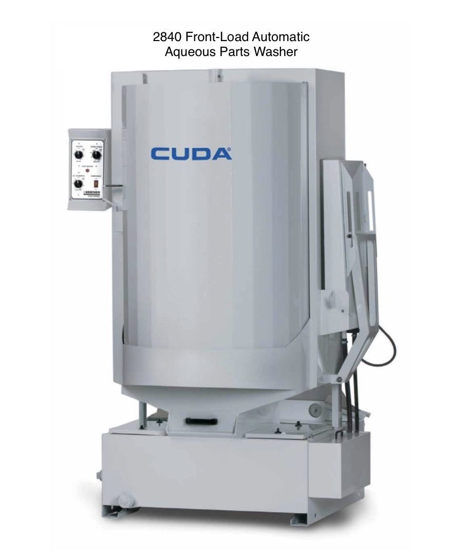 A white machine with the word cuda on it