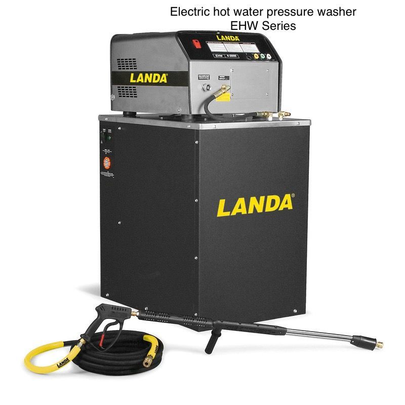 A landa electric hot water pressure washer ehw series