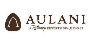 A logo for aulani a disney resort and spa in hawaii