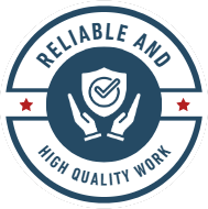 It is a seal that says reliable and high quality work.