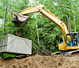 septic tank installation