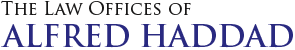 The Law Offices Of Alfred Haddad-Logo