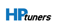 HP Tuners logo with blue “HP” and black “tuners” text on a white background