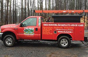 Tree service truck