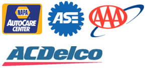 NAPA Auto Center - ASE Certified - AAA Approved Facility - ACDelco Qualified