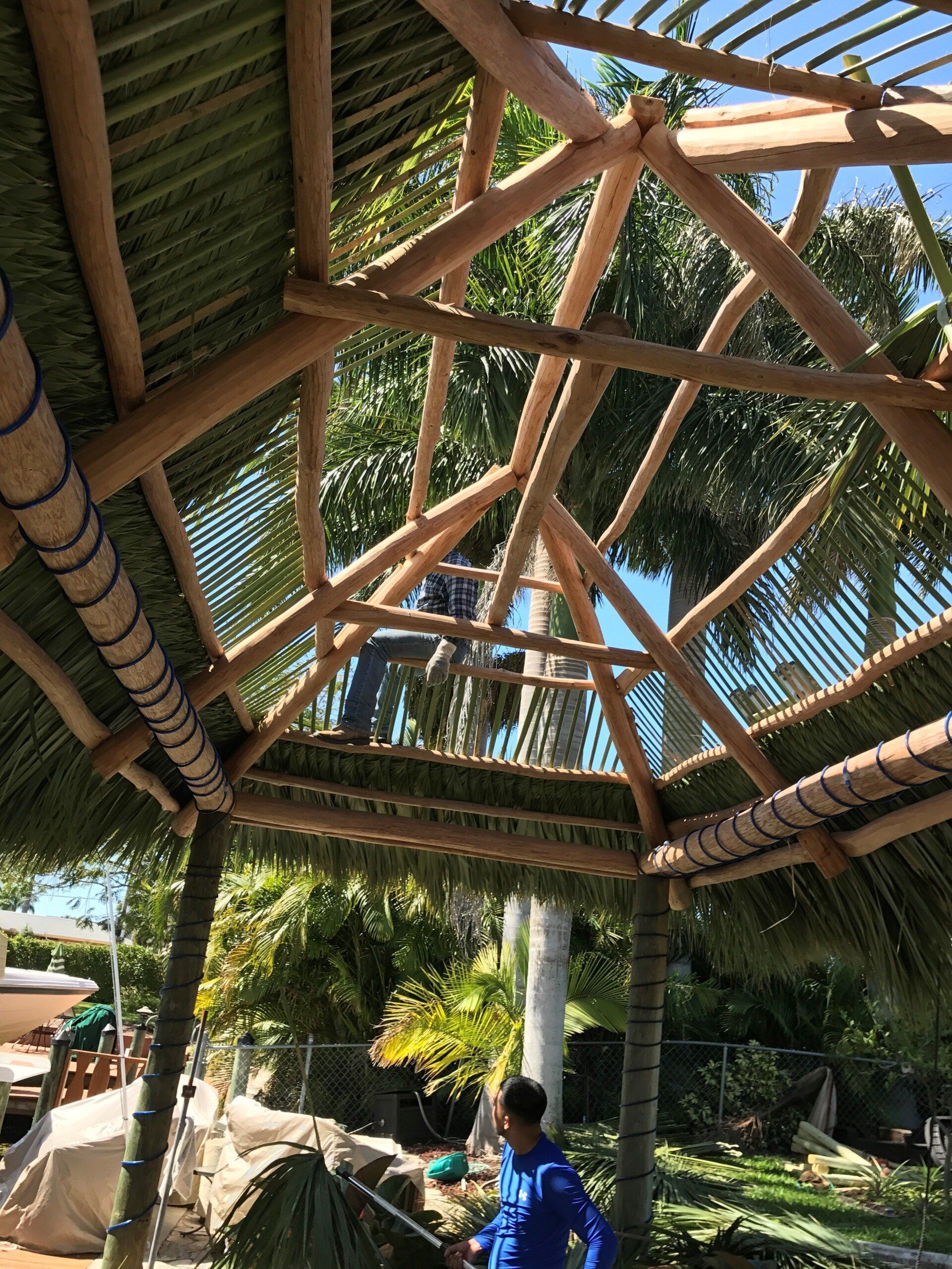 Custom Tiki Huts Vented Tiki Huts Fort Myers, FL