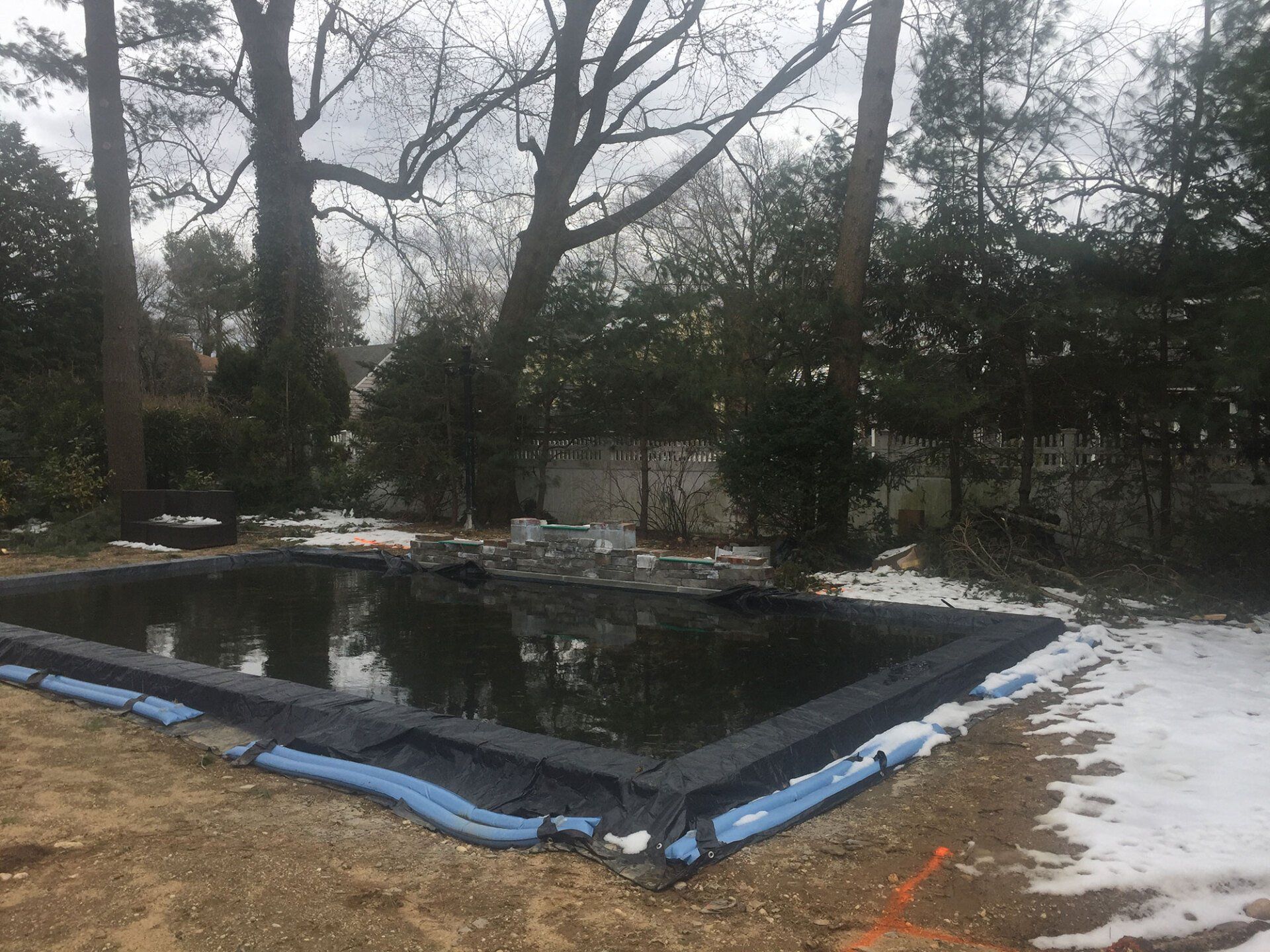 Landscaping Work Before Image