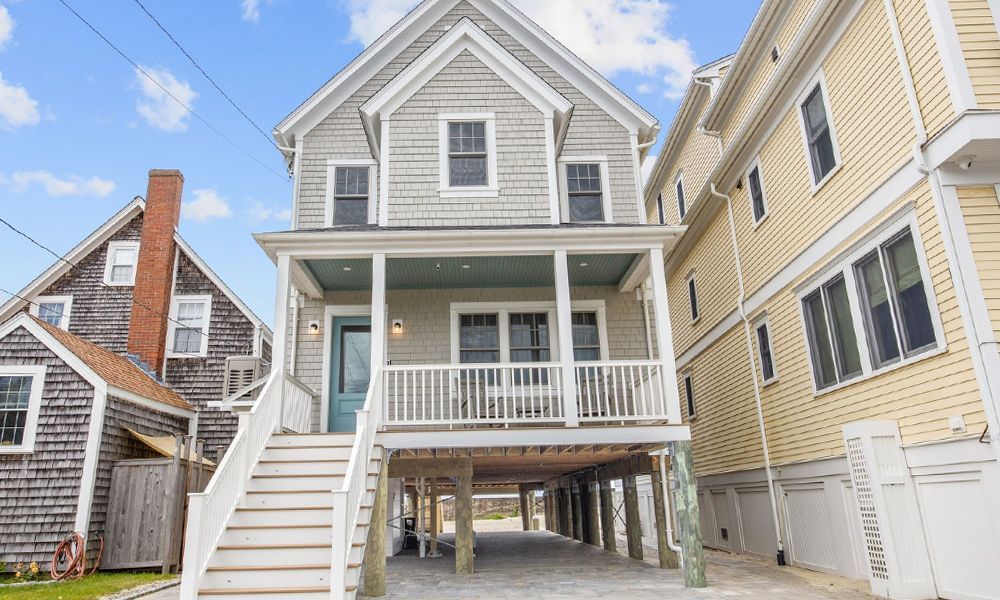 Large house with porch