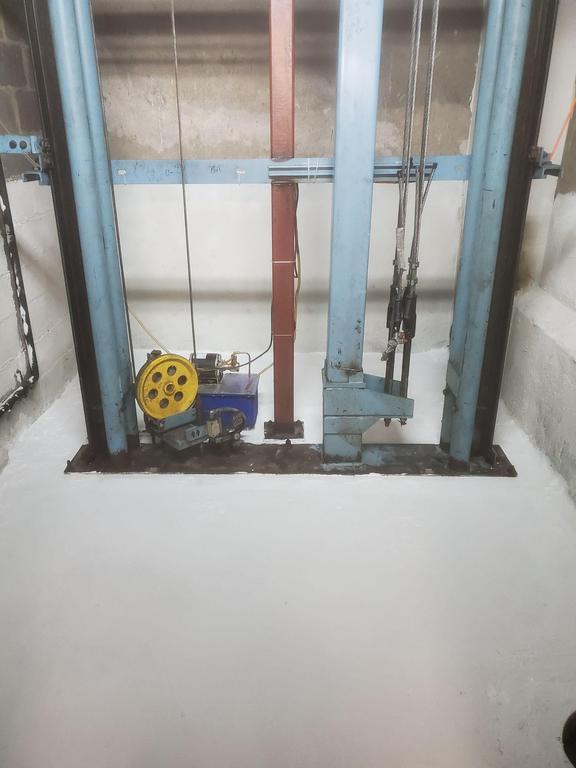 Elevator Pit waterproofing