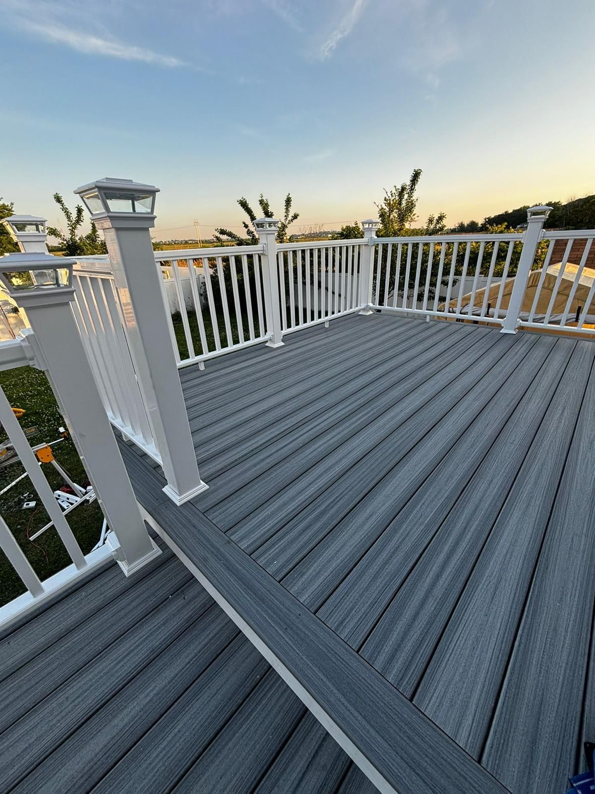 Completed Deck in Saugus. 