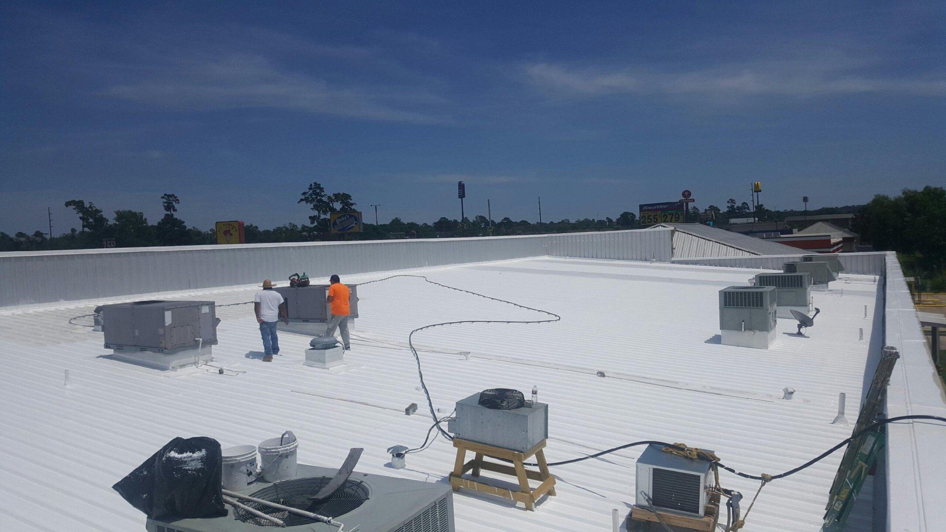 commercial roof coatings