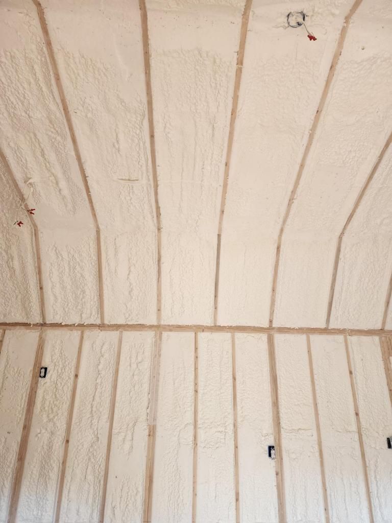 spray foam insulation installation