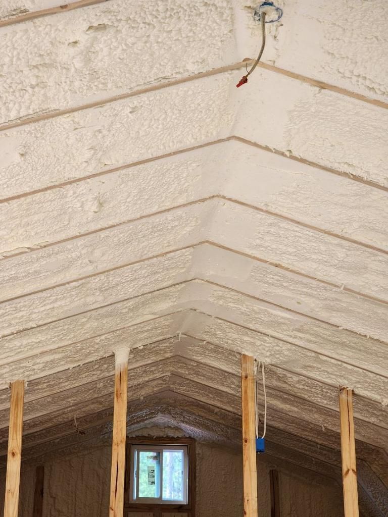 spray foam insulation for the ceiling