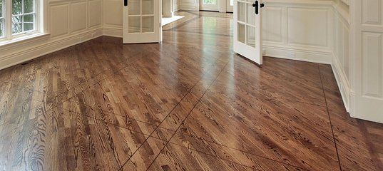 Hardwood floor refinishing