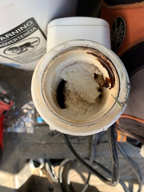 improper cleaning of salt cell
