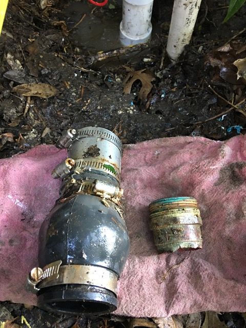 improper pipe leak repair