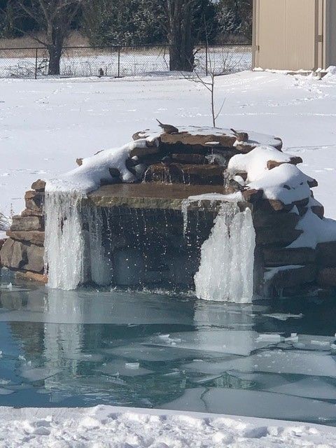 keeping the pool running during freezing conditions