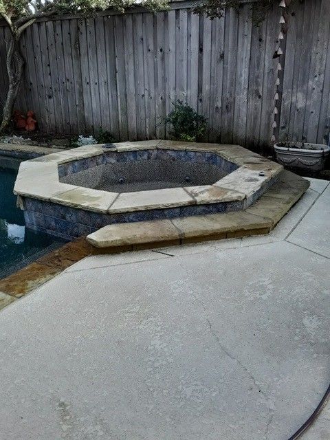 before spa restoration