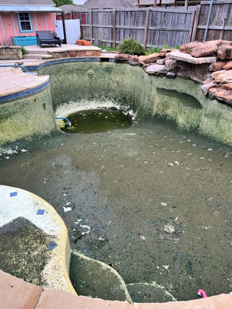 Gross pool sitting for a long time