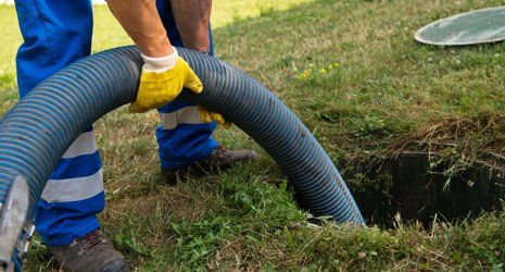 Cleaning the septic system