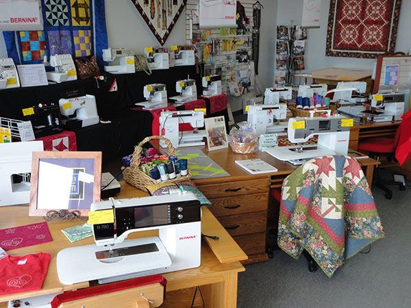 Sewing MAchine And Supplies