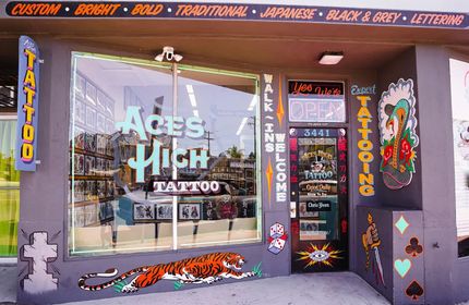 Aces High Tattoo
