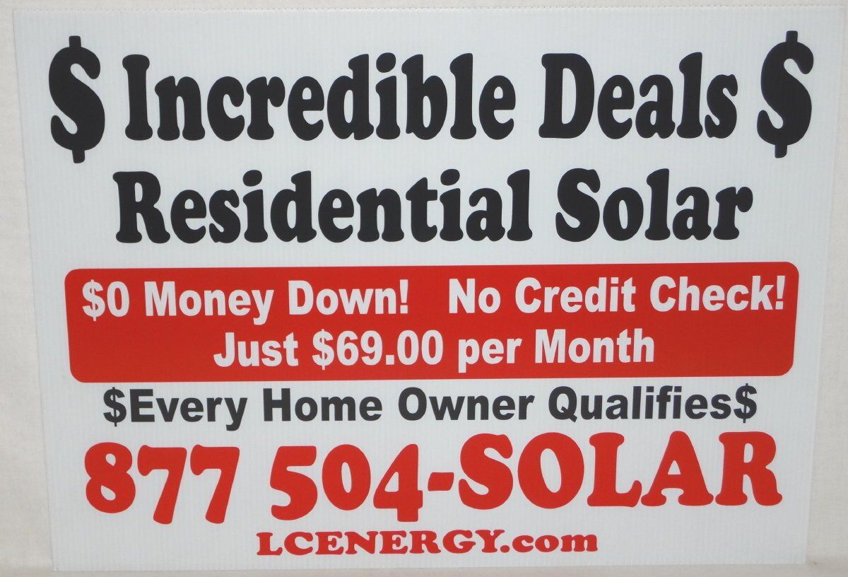 coroplast yard signs