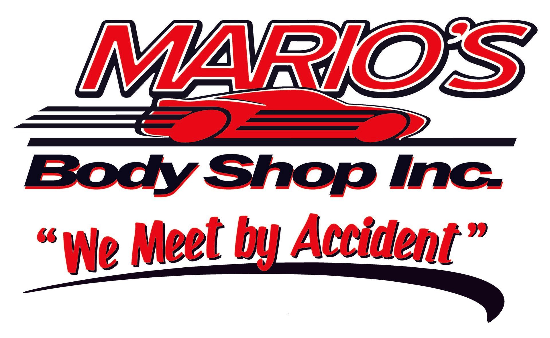 Mario's Body Shop logo